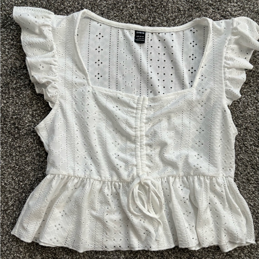 white blouse